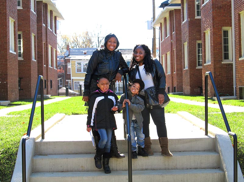 low income housing families